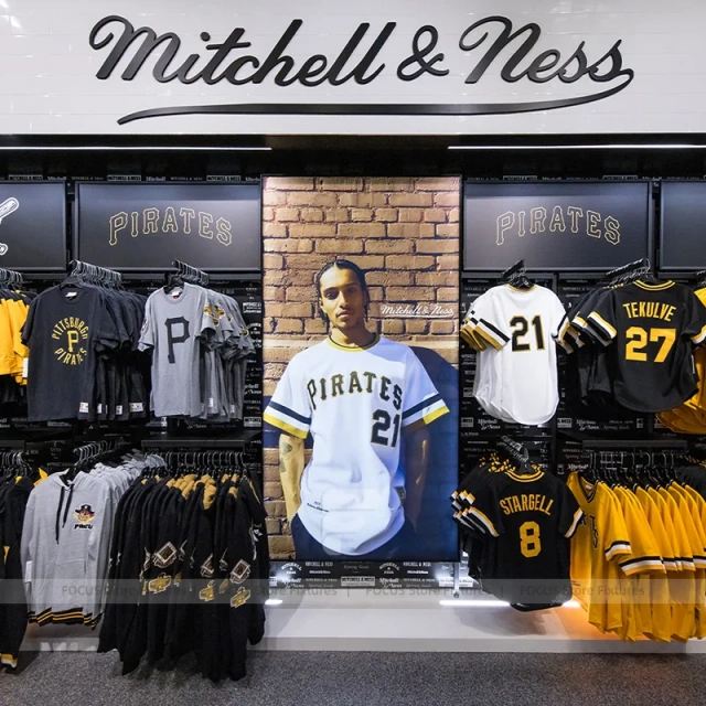 Black Gold Team Apparel Display