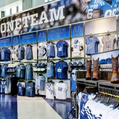 Blue Team Graphic Wall Display