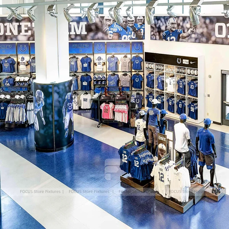 Blue Team Graphic Wall Display