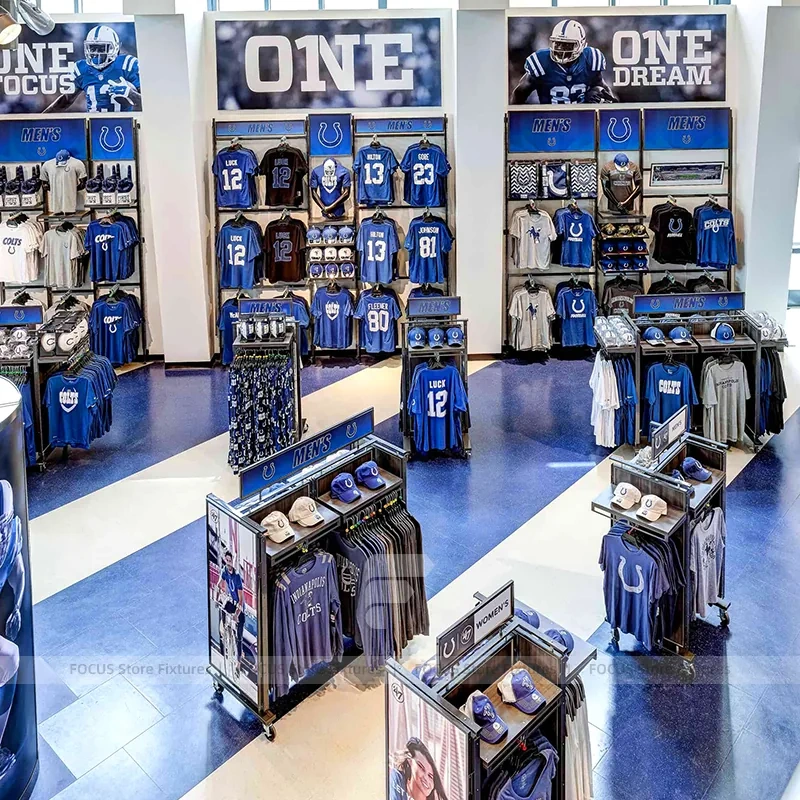 Blue Team Graphic Wall Display