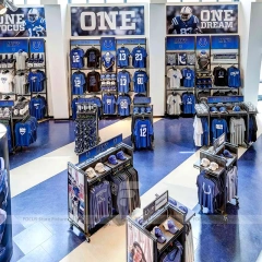 Blue Team Graphic Wall Display