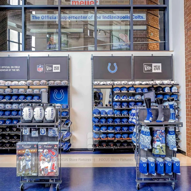 Blue Team Graphic Wall Display