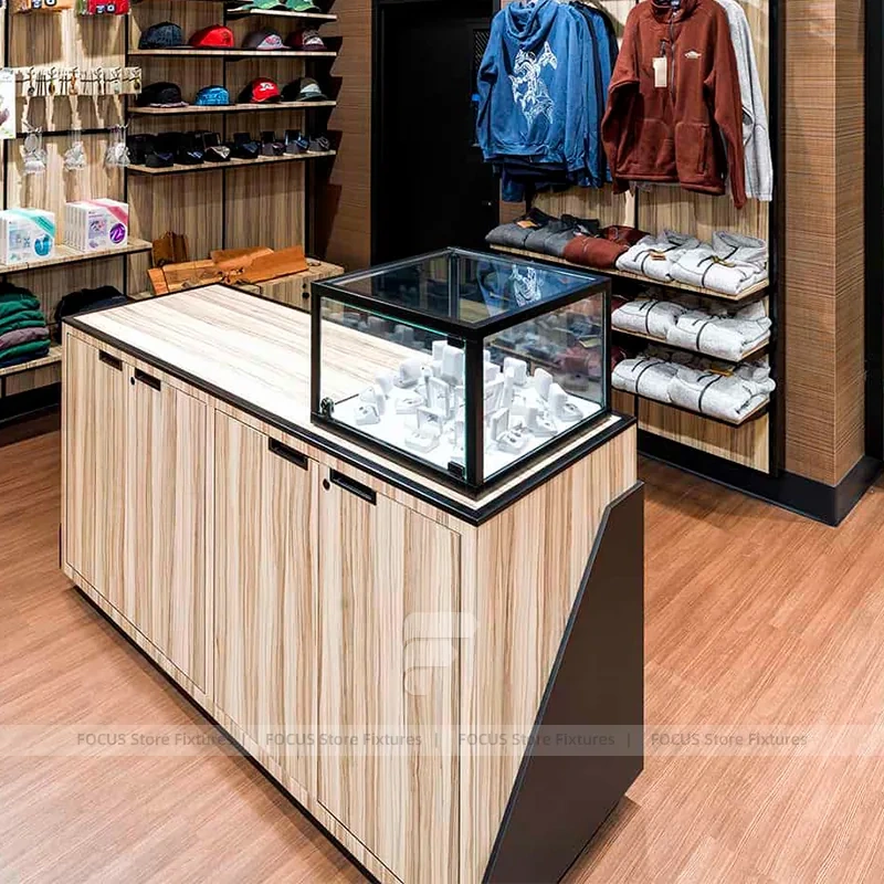 Boutique Gift Apparel Glass Shelving