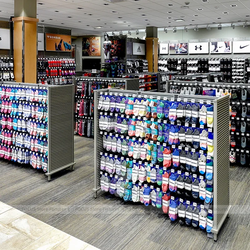 Casual Apparel Denim Table Display