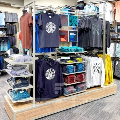 Casual Apparel Denim Table Display
