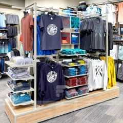 Casual Apparel Denim Table Display