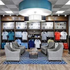 Classic Menswear Lounge Display System