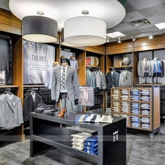 Classic Menswear Lounge Display System