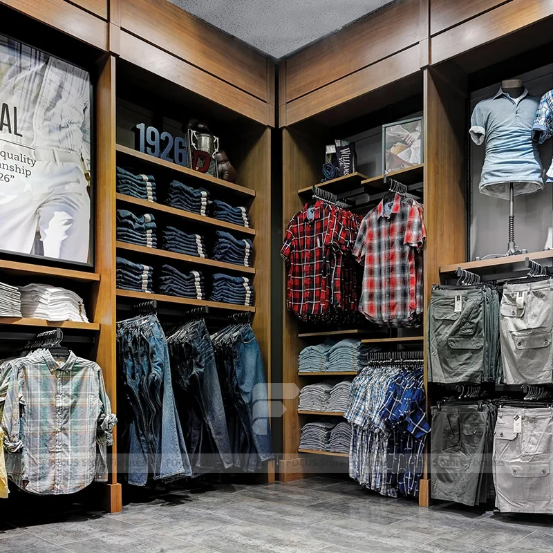 Classic Menswear Lounge Display System