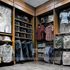 Classic Menswear Lounge Display System