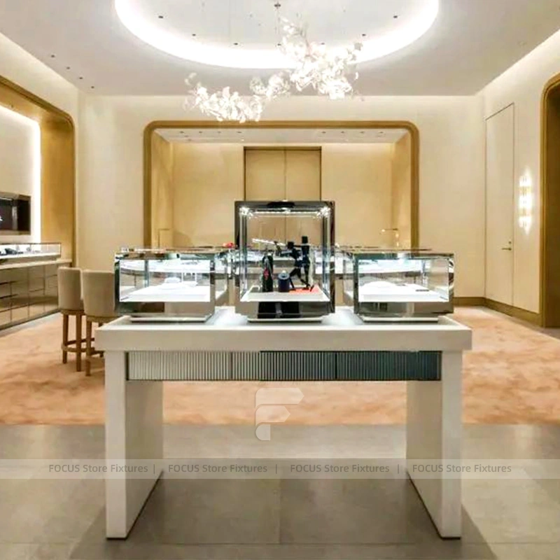 Contemporary Black Jewelry Display Table