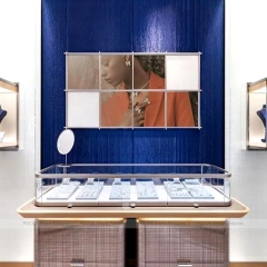Contemporary Black Jewelry Feature Wall Display