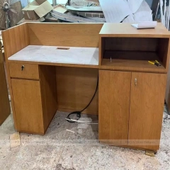 Elegant Cream Jewelry Boutique Cabinet Set