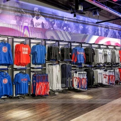 Hockey Stick Wall and Round Display