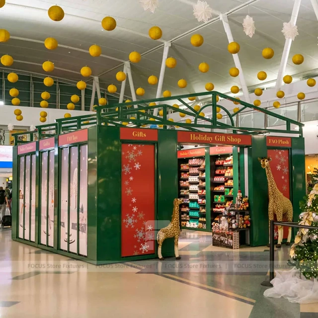 Holiday Gift Shop Pod Display