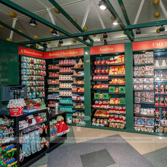 Holiday Gift Shop Pod Display