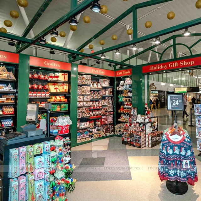 Holiday Gift Shop Pod Display