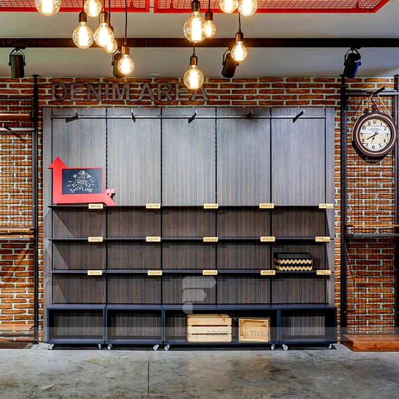 Industrial Denim Wall Table System