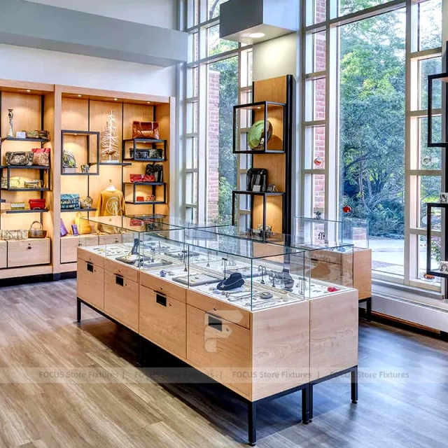 Luxury Gift Accessories Shelving Display