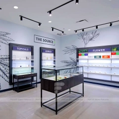 Minimal Electronics Glass Counter Display