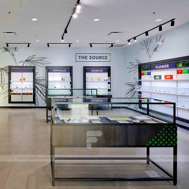 Minimal Electronics Glass Counter Display