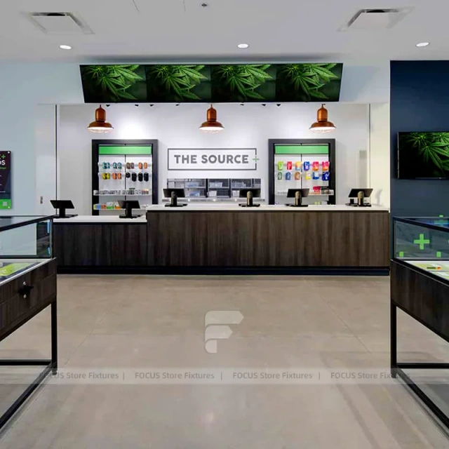 Minimal Electronics Glass Counter Display