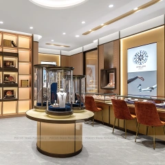 Modern Cream Jewelry Display Showcase Set Series 2