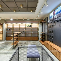 Modular Apparel Wall Table System