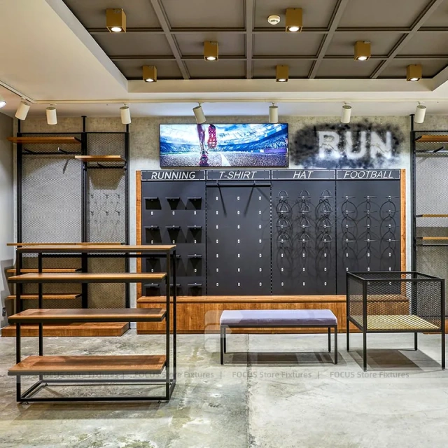 Modular Apparel Wall Table System