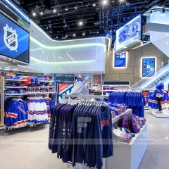 NHL Cap Wall Apparel Island Display