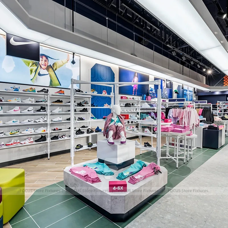 Open Sportswear Wall Display System