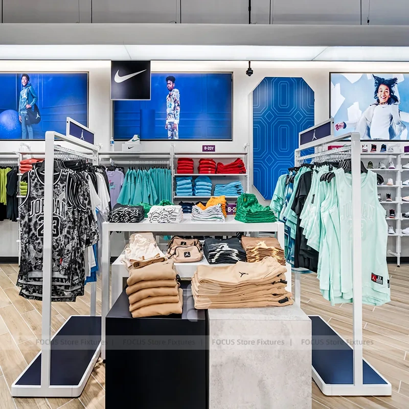 Open Sportswear Wall Display System