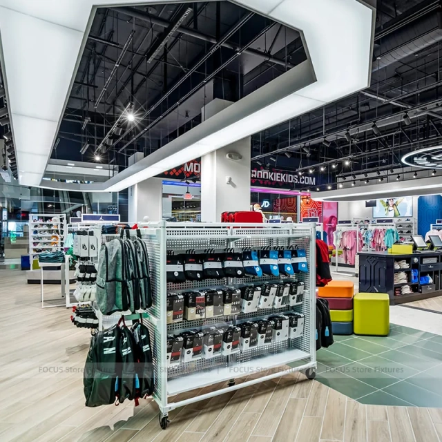 Open Sportswear Wall Display System
