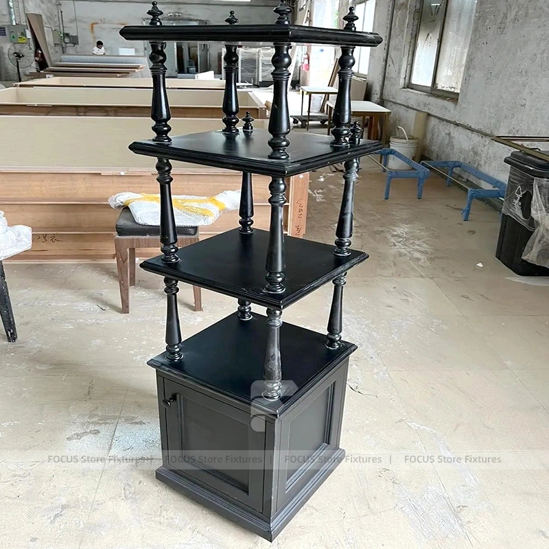 Refined Cream Jewelry Display Showcase Set