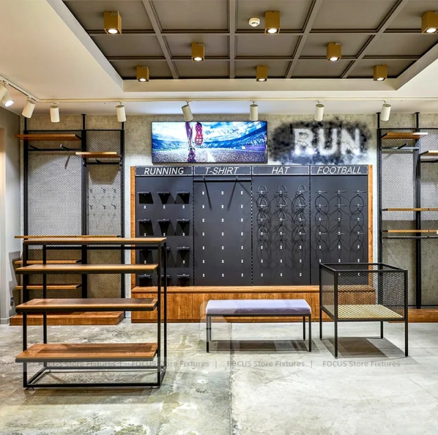 Running Wall Display Seating System