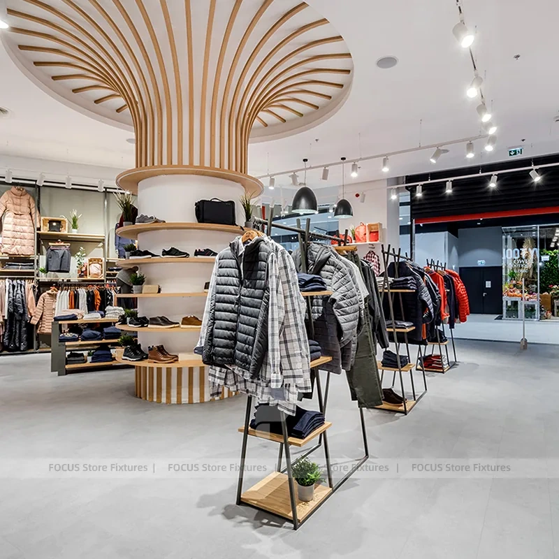 Sculptural Column Fashion Display System