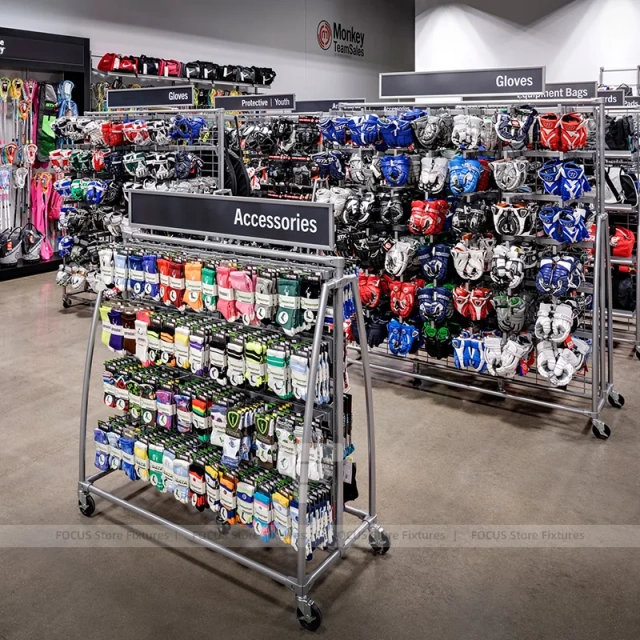 Sports Glove Wall Rack Display