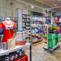 Sports Memorabilia Front Cash Display