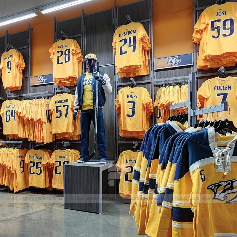 Stadium Team Apparel Cash Wrap Display