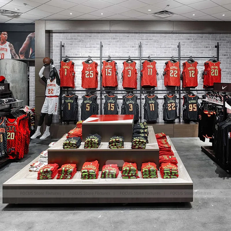 Team Merchandise Cap Wall Display