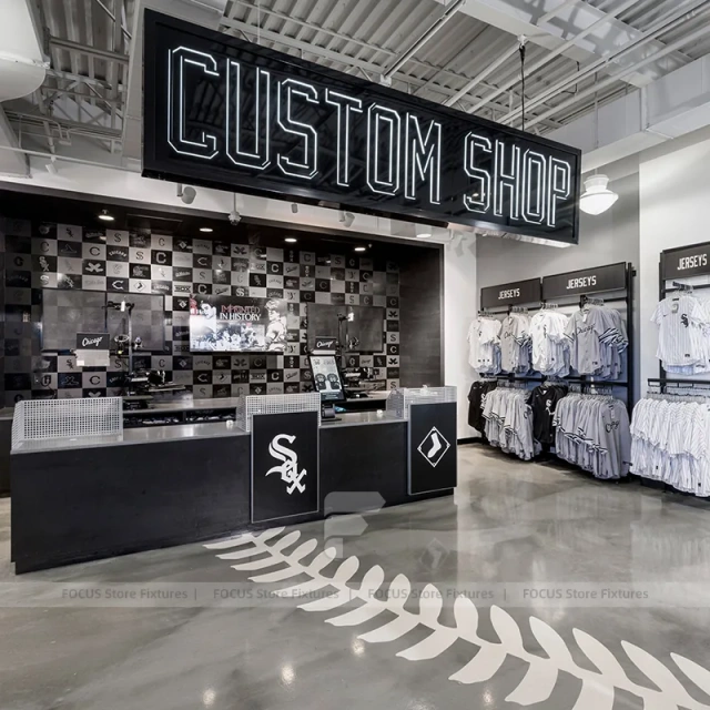 Team Merchandise Hat Tower Display