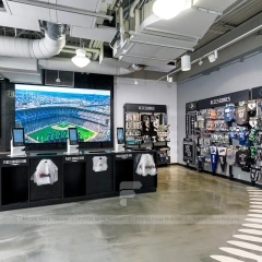 Team Merchandise Hat Tower Display