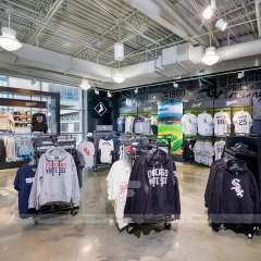 Team Merchandise Hat Tower Display