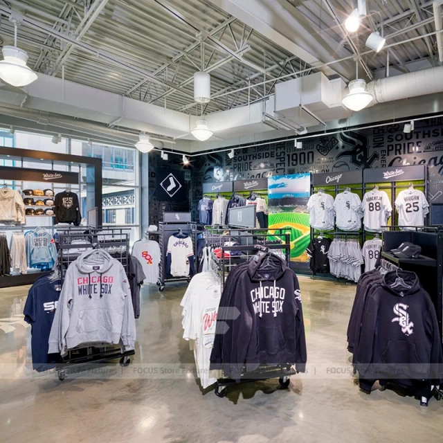 Team Merchandise Hat Tower Display
