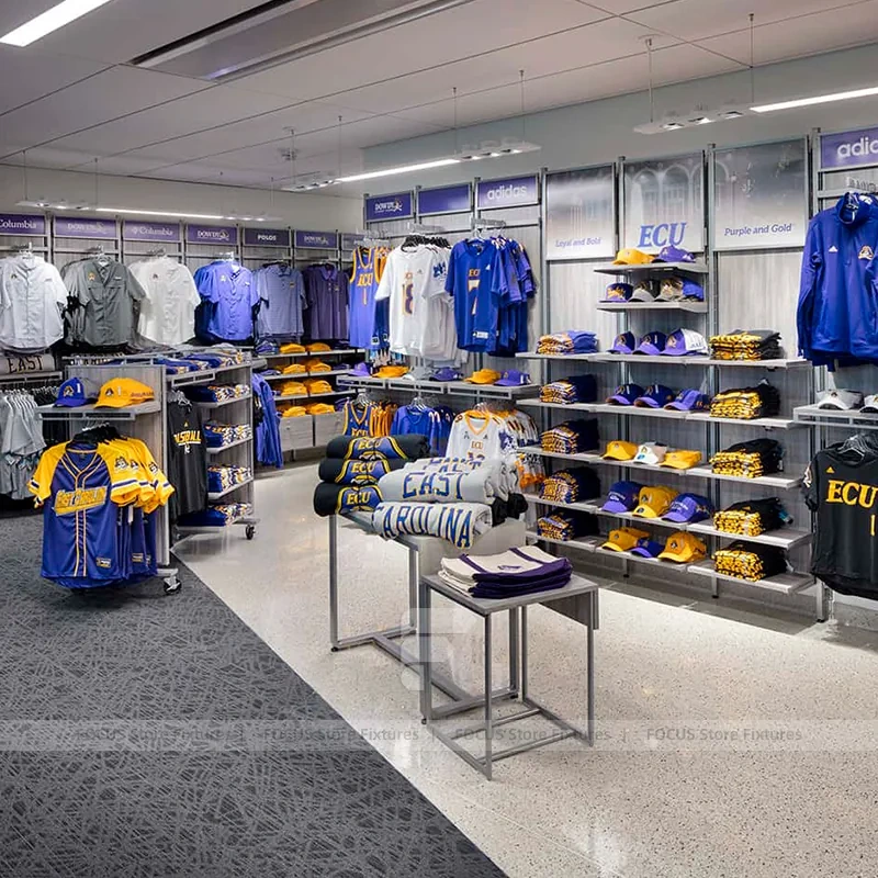 University Team Gridwall Table Display
