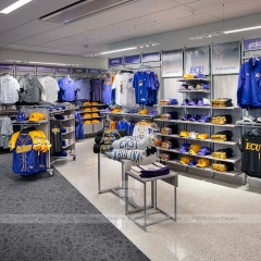 University Team Gridwall Table Display