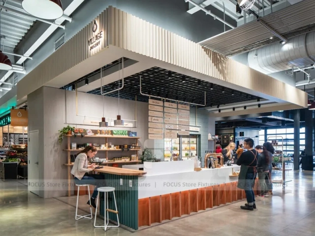 Black Lemon Tea Kiosk Booth