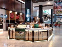 Black Tea Beverage Island Kiosk