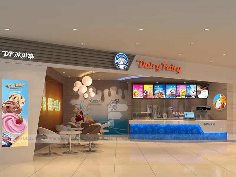 Blue Mall Beverage Ordering Kiosk