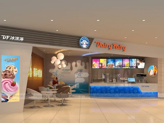 Blue Mall Beverage Ordering Kiosk